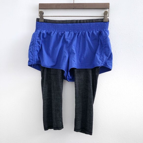 ATHLETA Go Getter 2 In 1 Knicker Capri Leggings Size Small - Picture 1 of 7